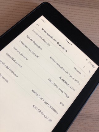 Kindle Paperwhite 10ª Gen