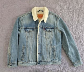 Chaqueta Levis Sherpa Azul L