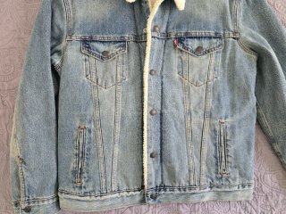 Chaqueta Levis Sherpa Azul L