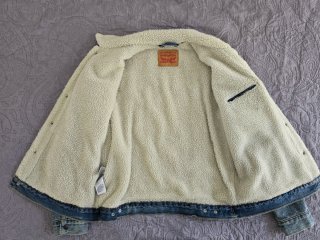 Chaqueta Levis Sherpa Azul L