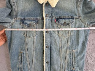 Chaqueta Levis Sherpa Azul L