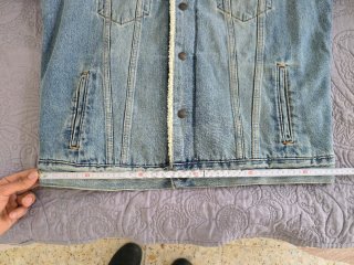 Chaqueta Levis Sherpa Azul L