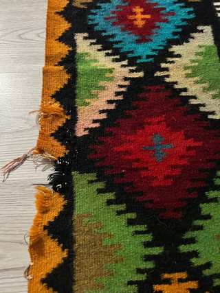 Tappeto Kilim Grande in Lana