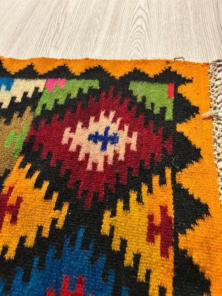 Tappeto Kilim Grande in Lana