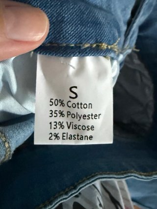 Pantalón vaquero mujer azul