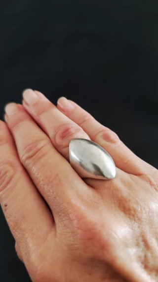 Anillos bisutería plateados