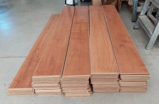 Suelo laminado de madera