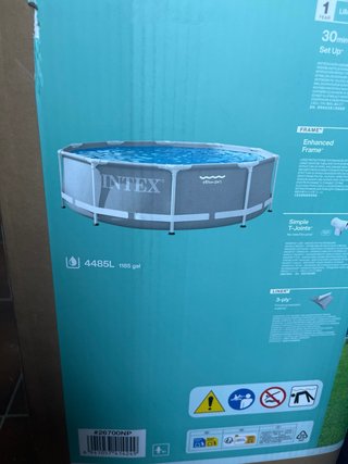 Depuradora Arena Intex Piscina Tubular