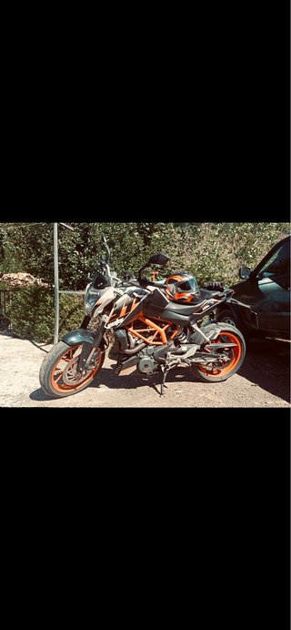 KTM Duke 390 A2 2014