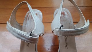 Sandalias Paco Herrero Blanco/crema