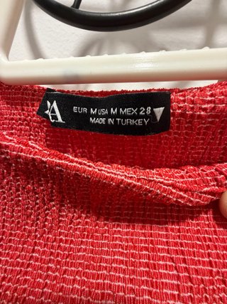 Vestido mini rojo drapeado