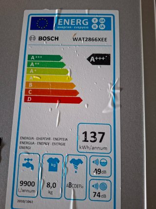 Lavadora Bosch  8Kg a+++ simi nuevo