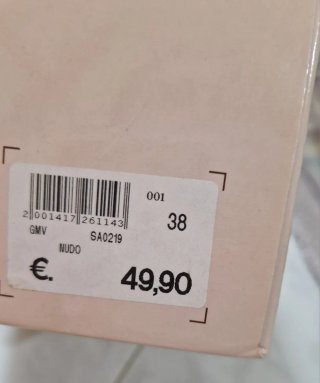 Scarpe eleganti con tacco oro rosa brillantinate