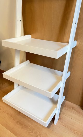 Estantería Escalera Blanca