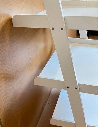 Estantería Escalera Blanca