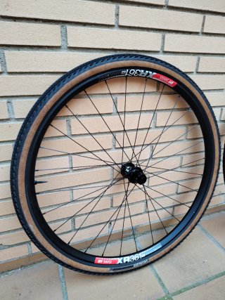 Ruedas Gravel DT Swiss XR361 disco con neumáticos