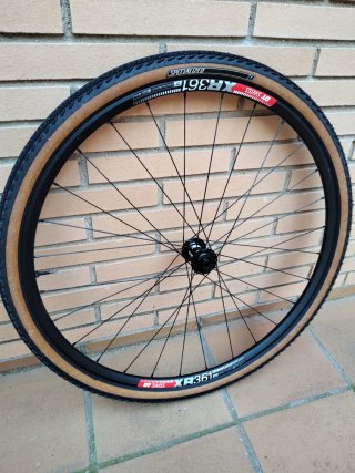 Ruedas Gravel DT Swiss XR361 disco con neumáticos