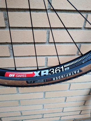 Ruedas Gravel DT Swiss XR361 disco con neumáticos