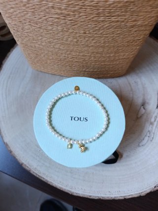 Pulsera Tous perlas y osito