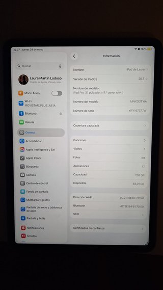 iPad Pro 11 M2 128GB