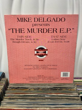 Mike Delgado - The Murder E.P. de segunda mano por 42 EUR en