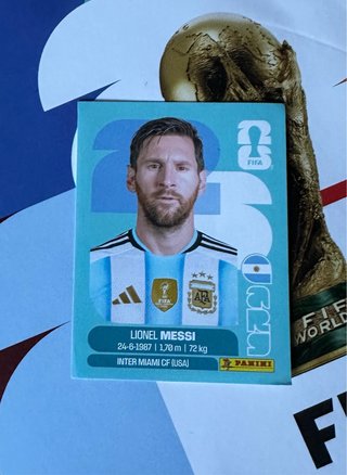 Cromo Mundial Messi 2026 Argentina