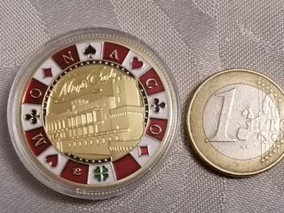 Moneda Monaco Monte Carlo Casino