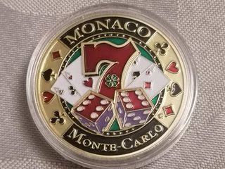 Moneda Monaco Monte Carlo Casino