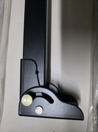 4 Gambe Pieghevoli Nere da 70cm