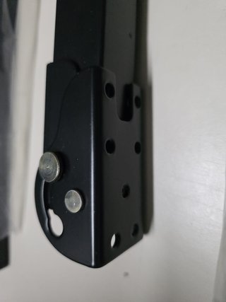 4 Gambe Pieghevoli Nere da 70cm