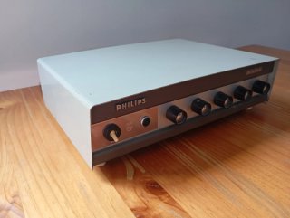 Amplificador de válvulas Philips 1963-5.