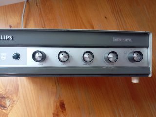 Amplificador de válvulas Philips 1963-5.