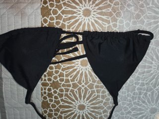 Top Blusa Negro Encaje