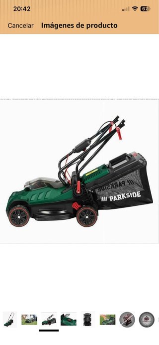 Cortacésped Parkside PRMA 20-Li Nuevo
