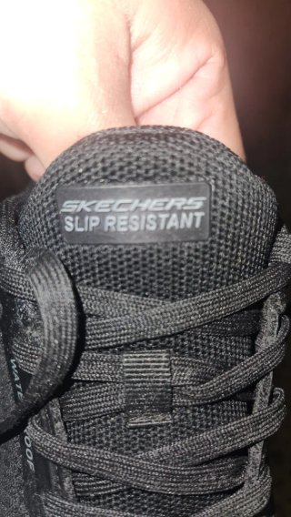 Zapatos Skechers Negros Slip Resistant