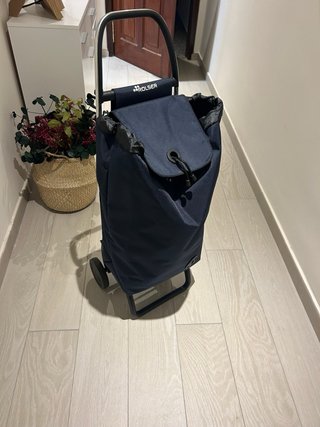 Carrito de la compra Rolser azul