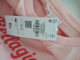 Camiseta Bellagio Gelato Talla 13-14 Marca unit