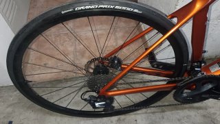 Bicicleta Giant TCR Naranja