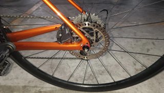 Bicicleta Giant TCR Naranja