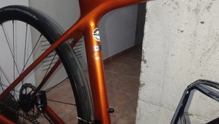 Bicicleta Giant TCR Naranja