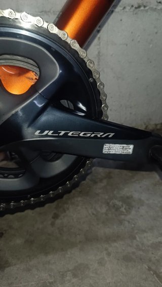 Bicicleta Giant TCR Naranja