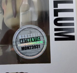 Funko Gollum El Señor de los anillos FIRMADO!