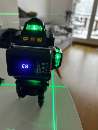 Nivel laser verde 16 lineas 360