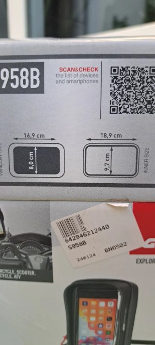Porta smartphone GIVI universal