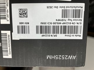 Monitor da gioco Alienware 25 - AW2525HM#C3359U