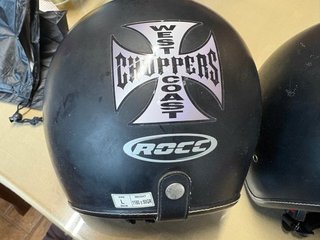 Cascos de Moto Negros custom