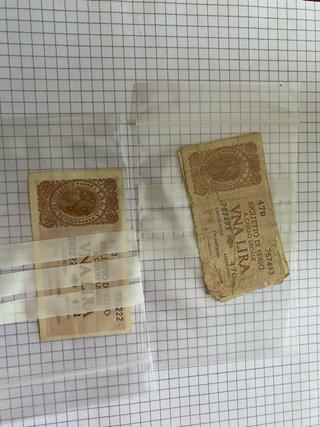 Banconote Lire Italiane 1000