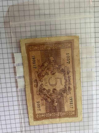 Banconote Lire Italiane 1000