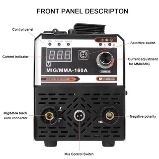 Soldador electrico MMA-250