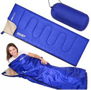Saco de Dormir ENERO DUVET Azul